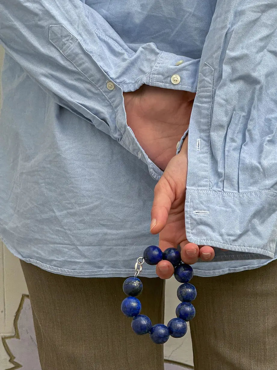 Spheres Bracelet Lapis Lazuli