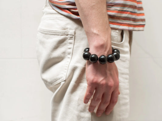 Big Bead Bracelet Azabache