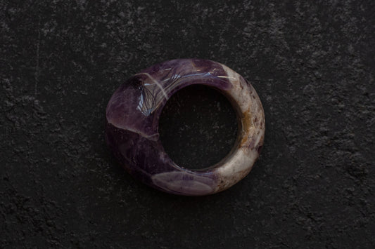 Anillo Donut Amatista