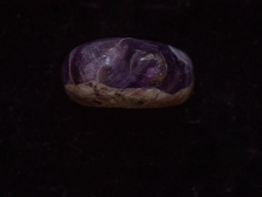 Anillo Donut Amatista