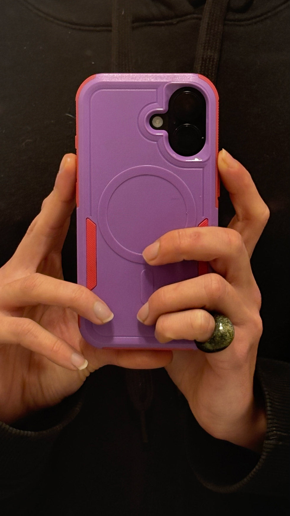 Anillo Donut de Serpentina