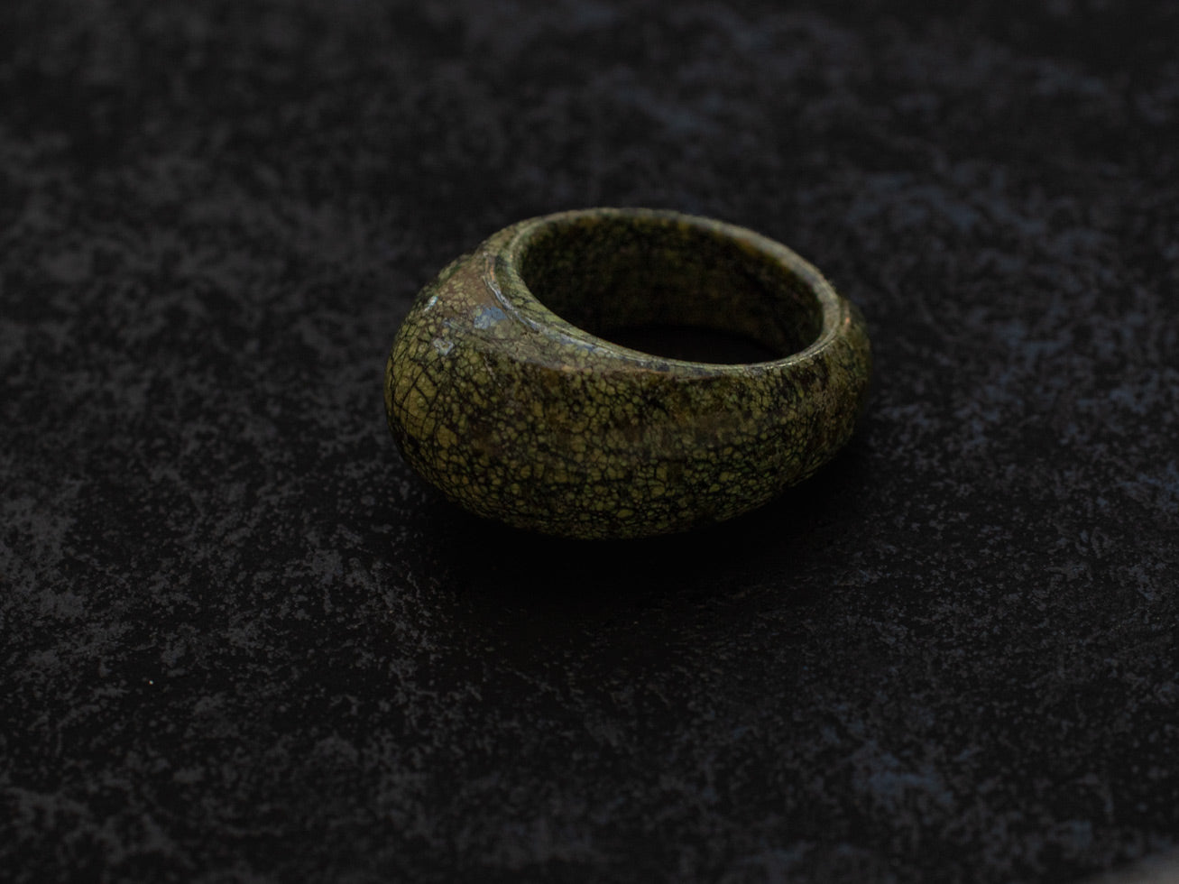 Anillo Donut de Serpentina