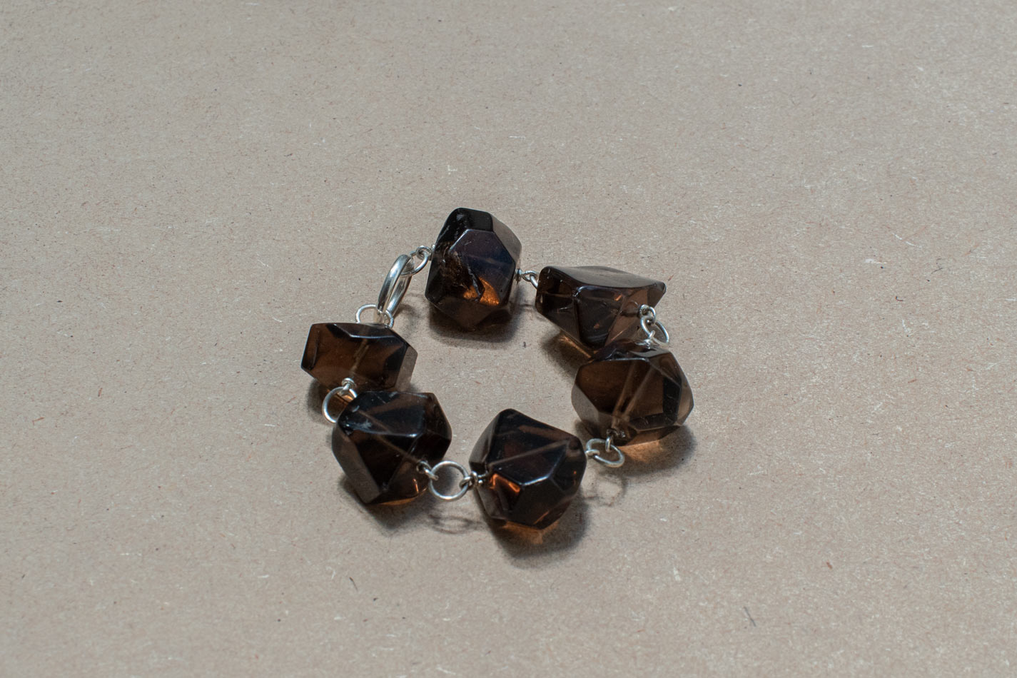 Chunks Bracelet Smoky Quartz