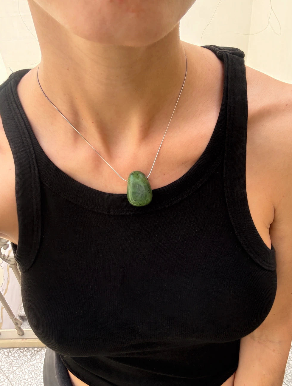 Colgante Pera Jade