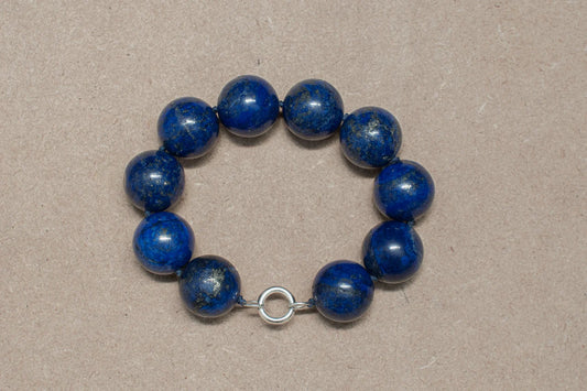 Spheres Bracelet Lapis Lazuli